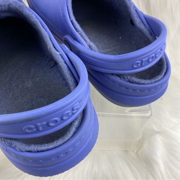 CROCS SANDALS WITH FUR ON THE INSIDE SIZE 8W 6M - Picture 3 of 9